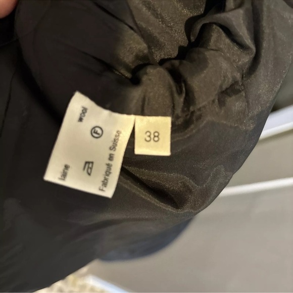 GIVENCHY Classic /Red Black  Houndstooth Jacket VGC Sz 38/8 - Picture 5 of 10